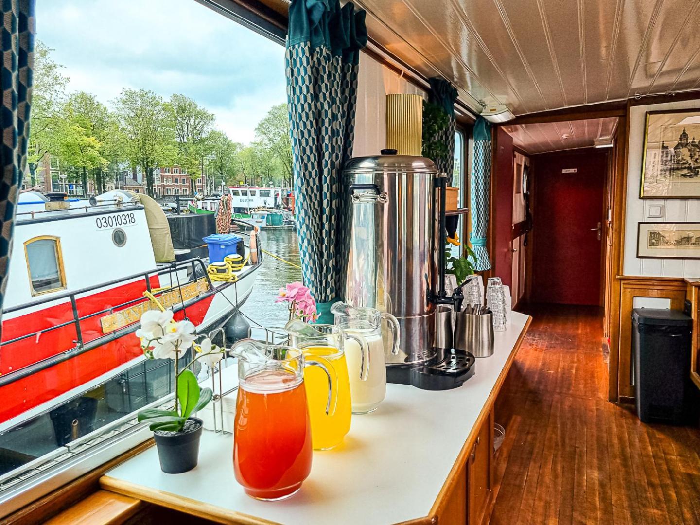 Amsterdam Hotelboat Ngoại thất bức ảnh