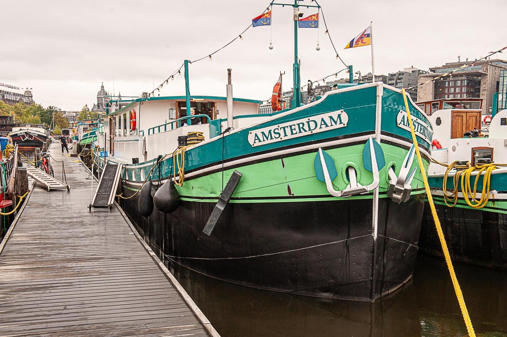 Amsterdam Hotelboat Ngoại thất bức ảnh